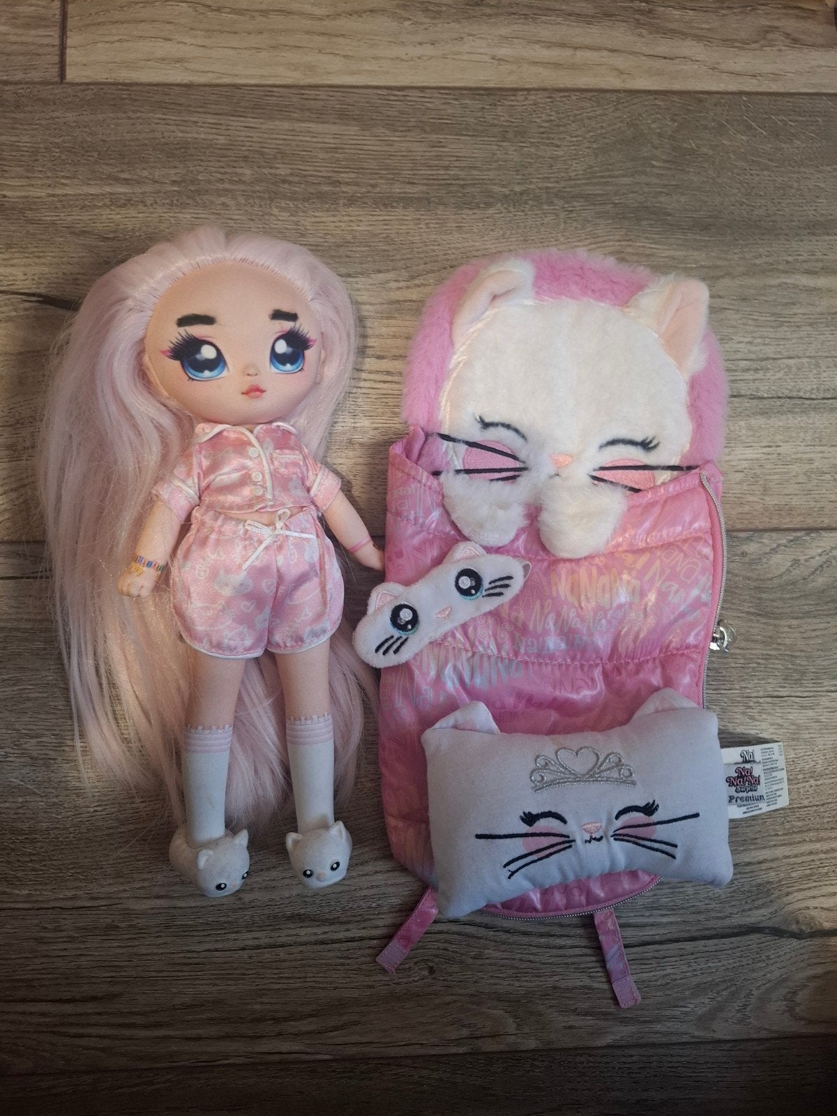Na! Na! Na! Surprise pop met slaapzak en accessoires, Ophalen of Verzenden, Zo goed als nieuw