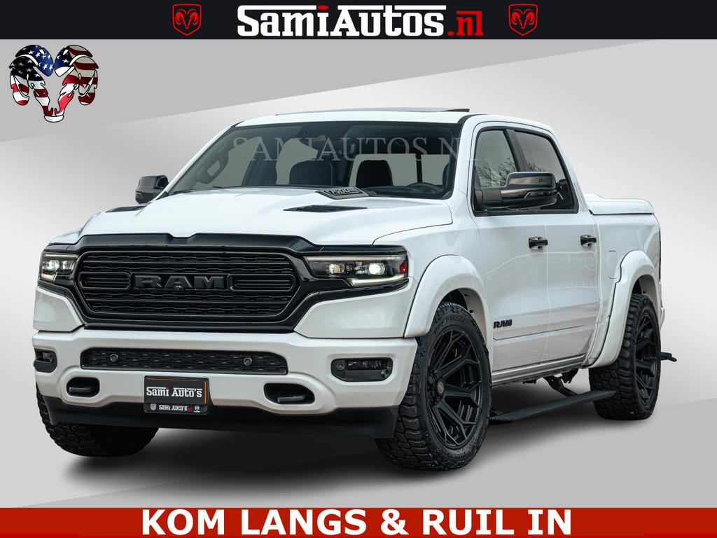 Dodge Ram 1500 Limited Night | 5.7 V8 Hemi Full Option | LPG, Auto's, Automaat, 5654 cc, Met garantie (alle), 402 pk