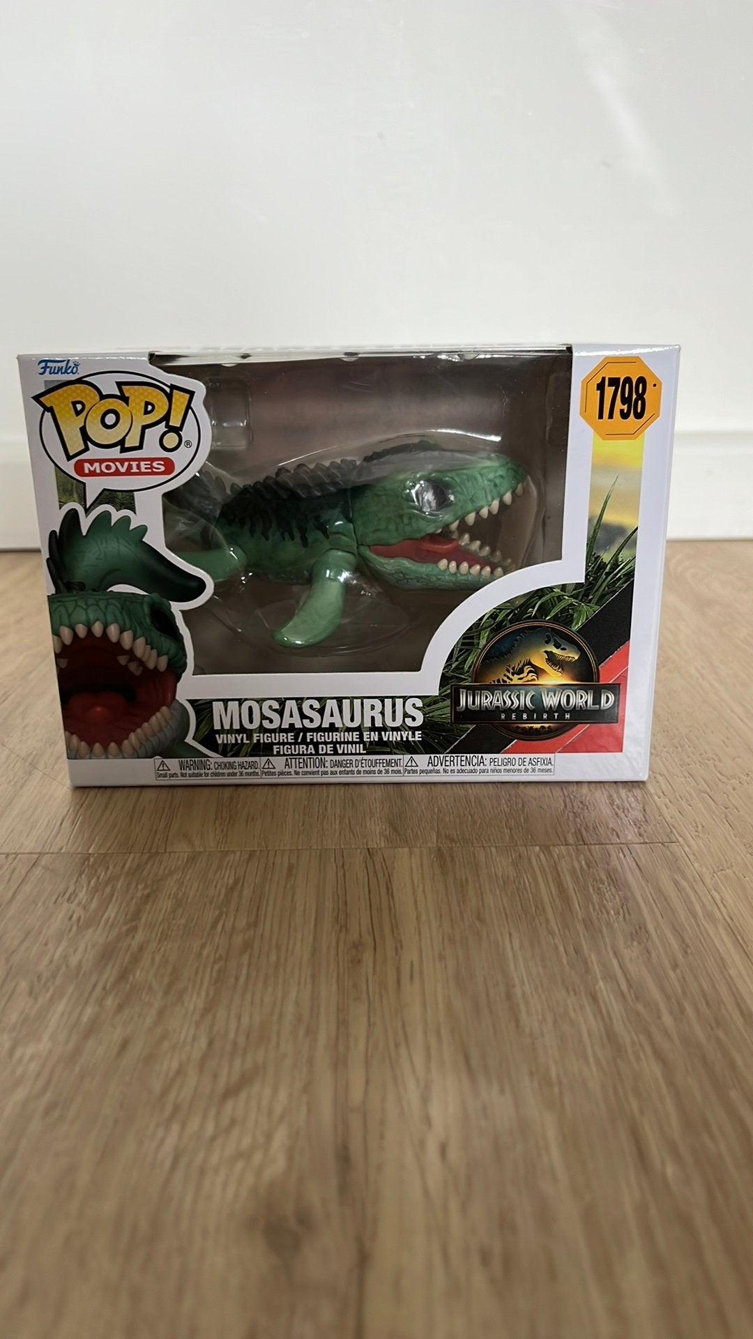 Mosasaurus funko pop, jurassic world dominion. Nr 1798, Ophalen of Verzenden, Zo goed als nieuw