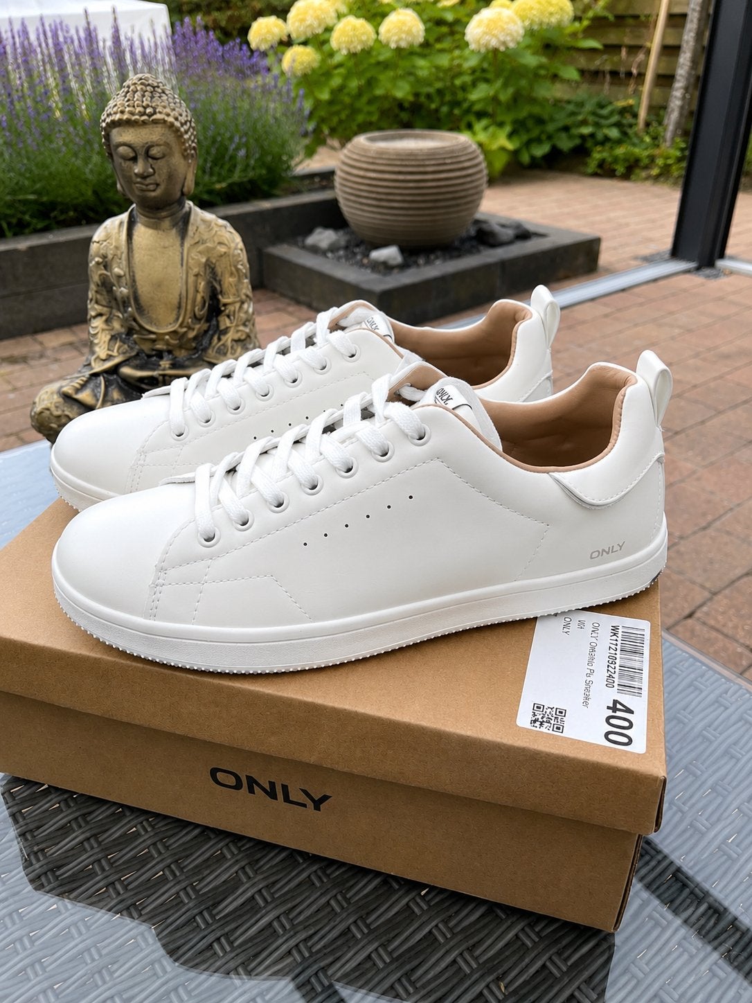 Nieuwe witte Only sneakers, maat 40, Ophalen of Verzenden, Nieuw, Wit, Sneakers of Gympen