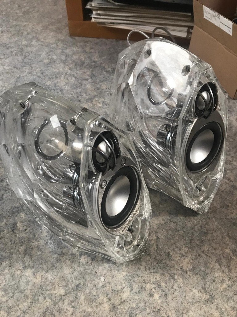 Harman Kardon GLA 55 design speakers limited (7000), Overige merken, Gebruikt, Ducoso, Ophalen of Verzenden