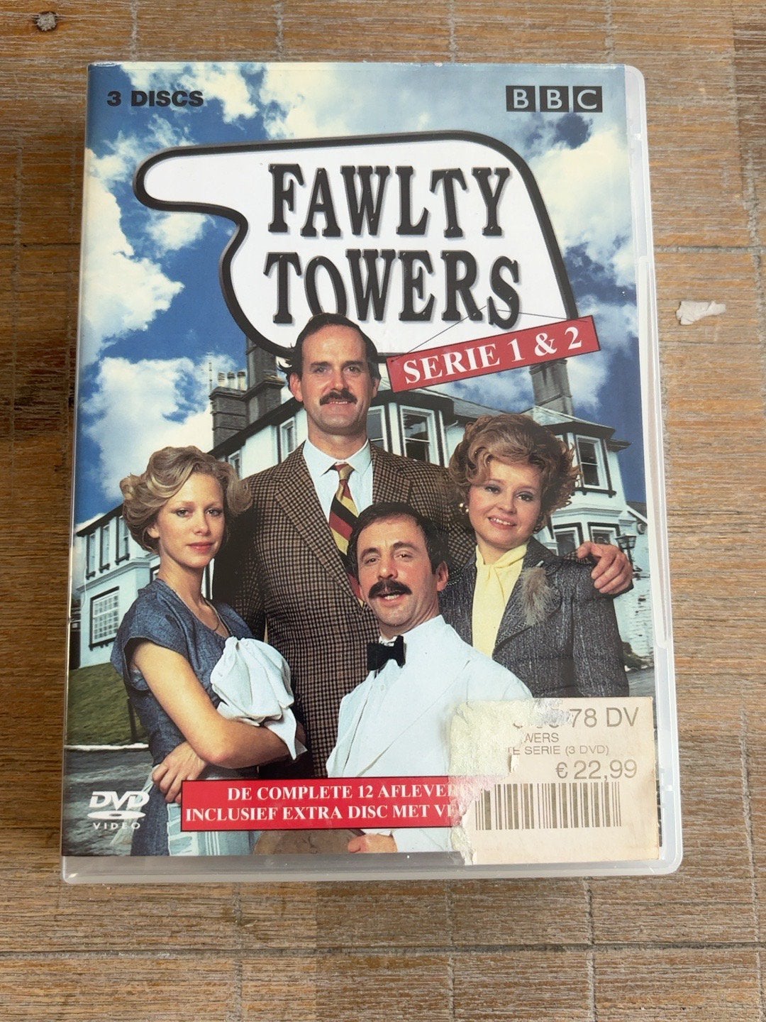 Fawlty Towers – serie 1 & 2 – 3 dvd’s, Alle leeftijden, Ophalen of Verzenden, Zo goed als nieuw, Komedie