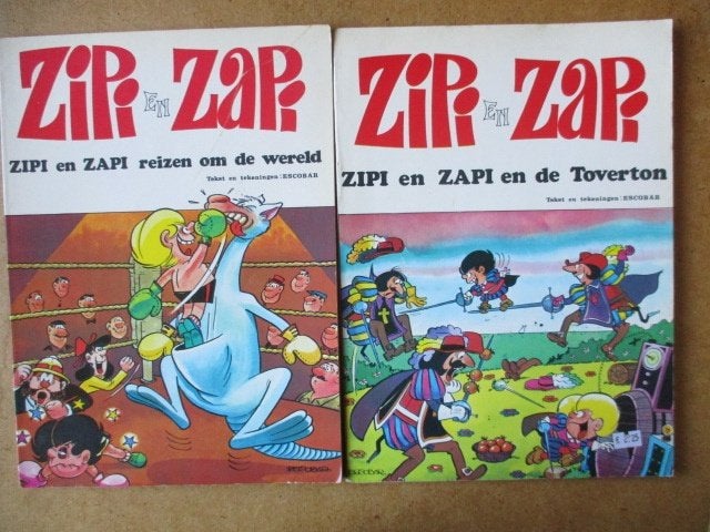 adv8020 zipi en zapi 2, Eén stripboek, Ophalen, Gelezen