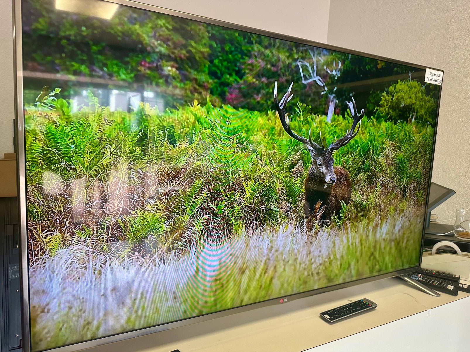 LG SMART LED TV 55'' met 3 maanden Garantie!, Ophalen, LED, LG, 50 Hz