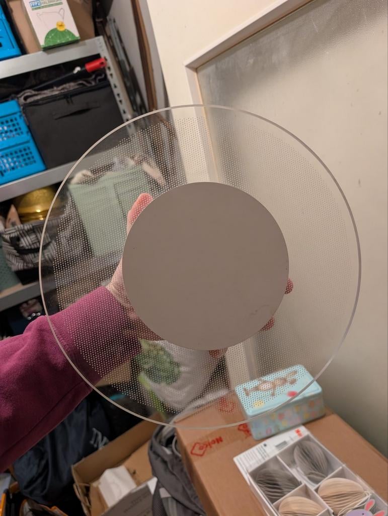 Plafondlamp warm wit van Näve, Ophalen of Verzenden, Nieuw, Glas