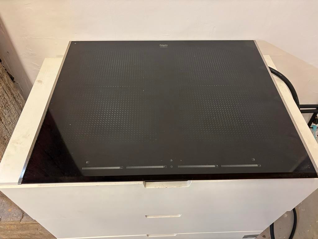 Pelgrim Inductiekookplaat - goed!, Ophalen, Gebruikt, 4 kookzones, Inbouw