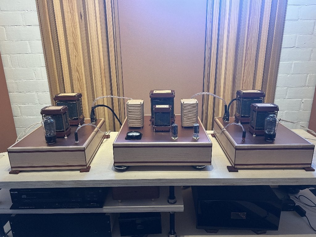 U4E8 SE buizenversterker met Muse Coils trafo's, Ophalen, Versterker