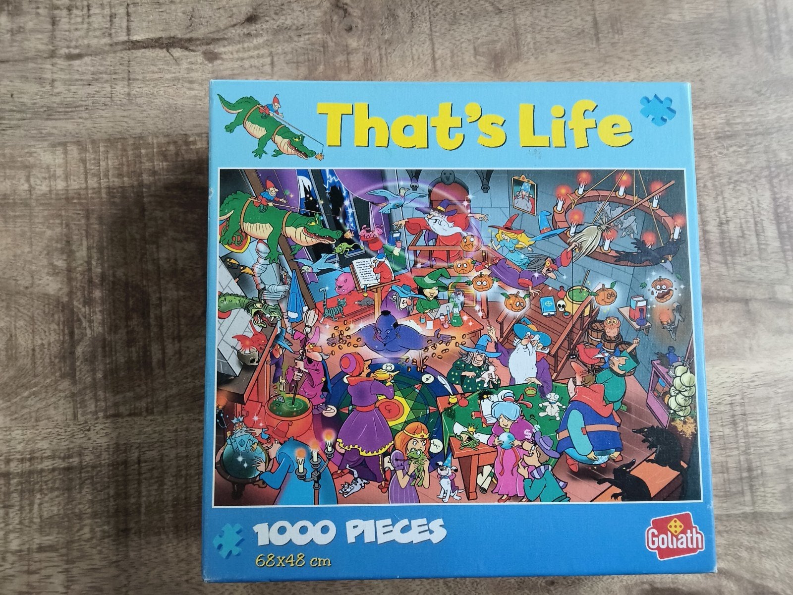 That's life puzzel 1000 stukjes, Ophalen of Verzenden, 500 t/m 1500 stukjes, Zo goed als nieuw, Legpuzzel
