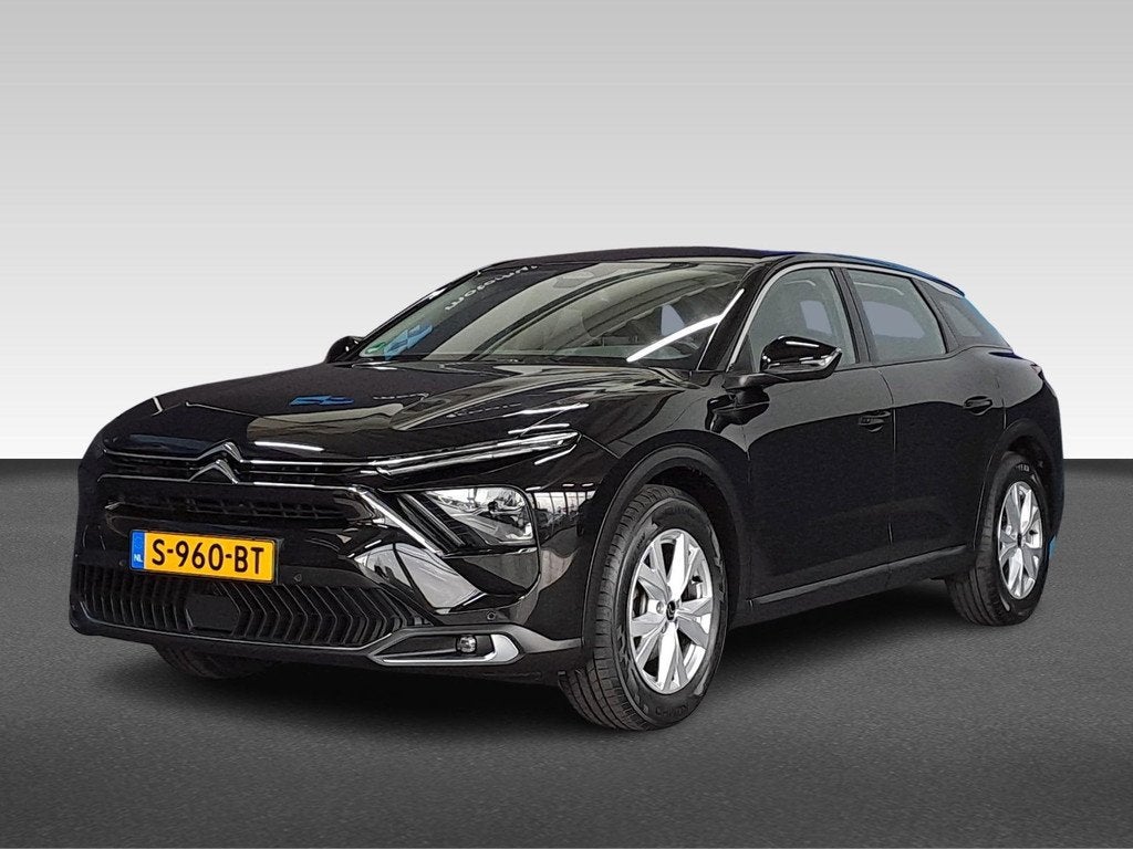 Citroën C5 X 1.2 PureTech 130PK AUTOMAAT BUSINESS LED NAVI, 745 kg, Gebruikt, 1199 cc, Zwart