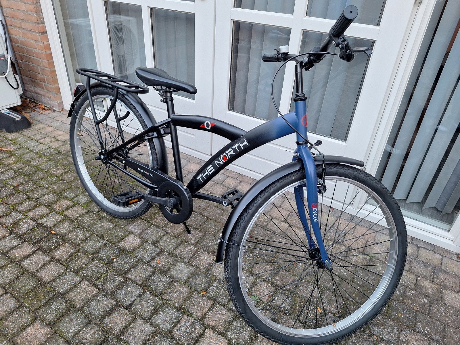 The North fiets - Zo goed als nieuw, Fietsen en Brommers, Velgrem, Versnellingen, Zo goed als nieuw, Overige merken