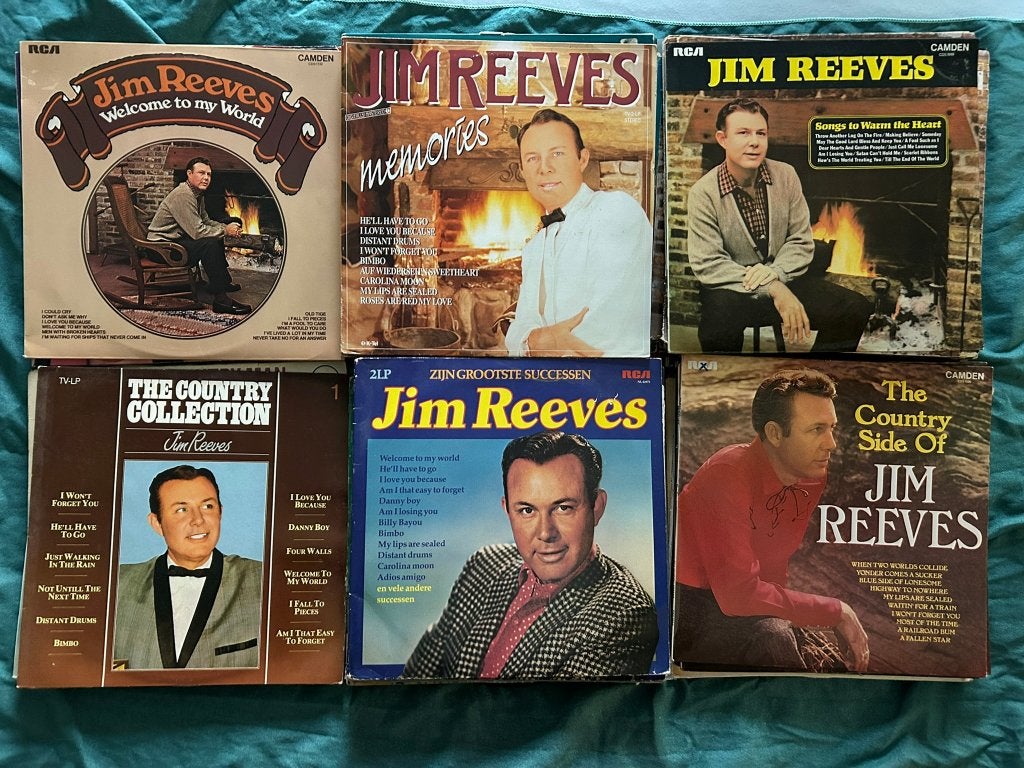 41 LP's Jim Reeves (ook per stuk te koop), Ophalen of Verzenden, Gebruikt, 12 inch, LP