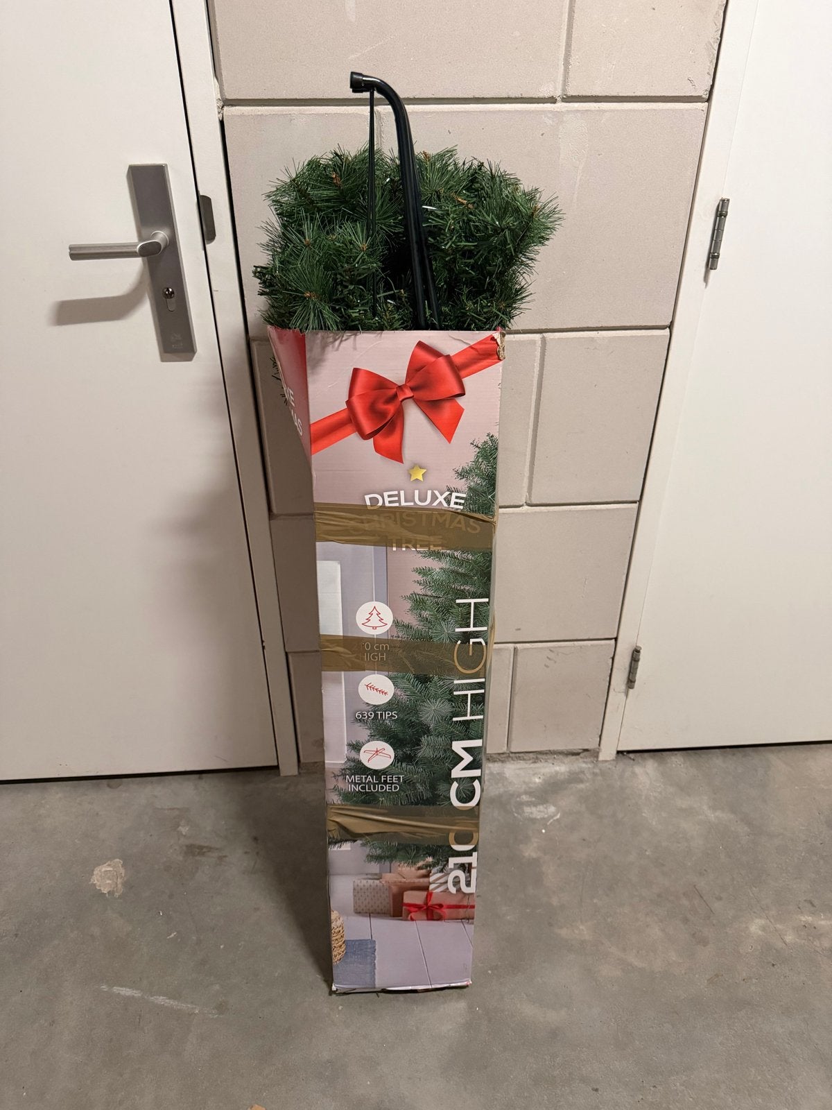 Kerstboom, Ophalen, Gebruikt