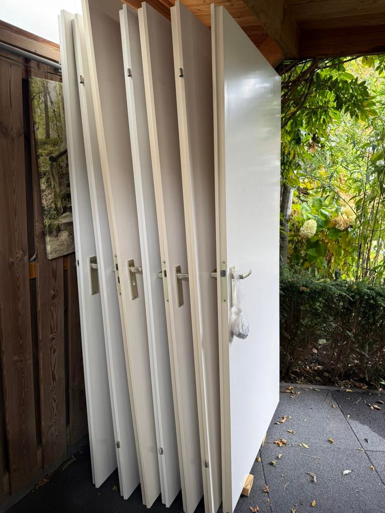 Opdek binnendeuren (7x), Ophalen, Gebruikt, 80 tot 100 cm, Binnendeur