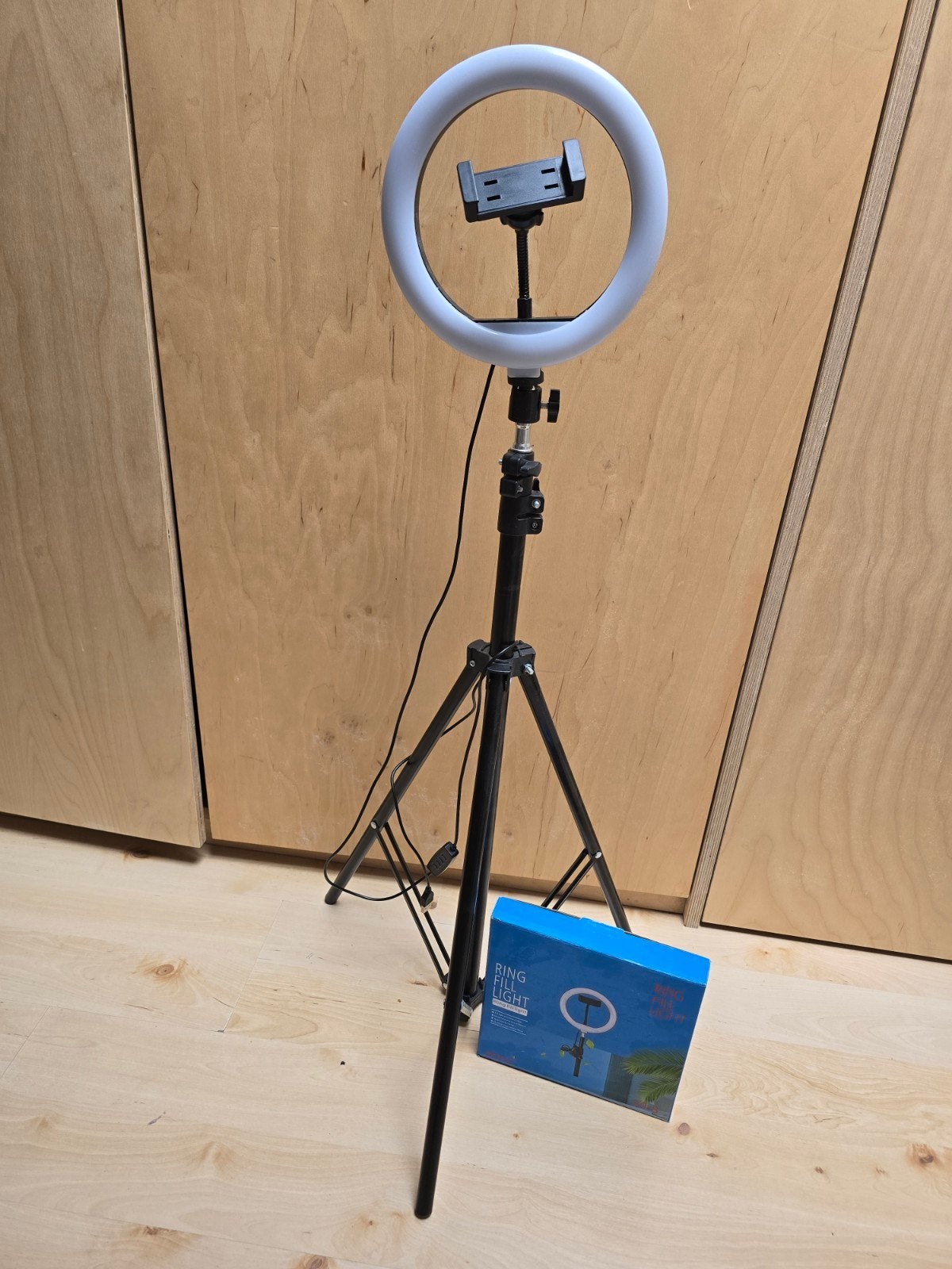 Ring Fill Light met Statief en Telefoonhouder, Nieuw, Ophalen of Verzenden, Verstelbaar, Overige merken