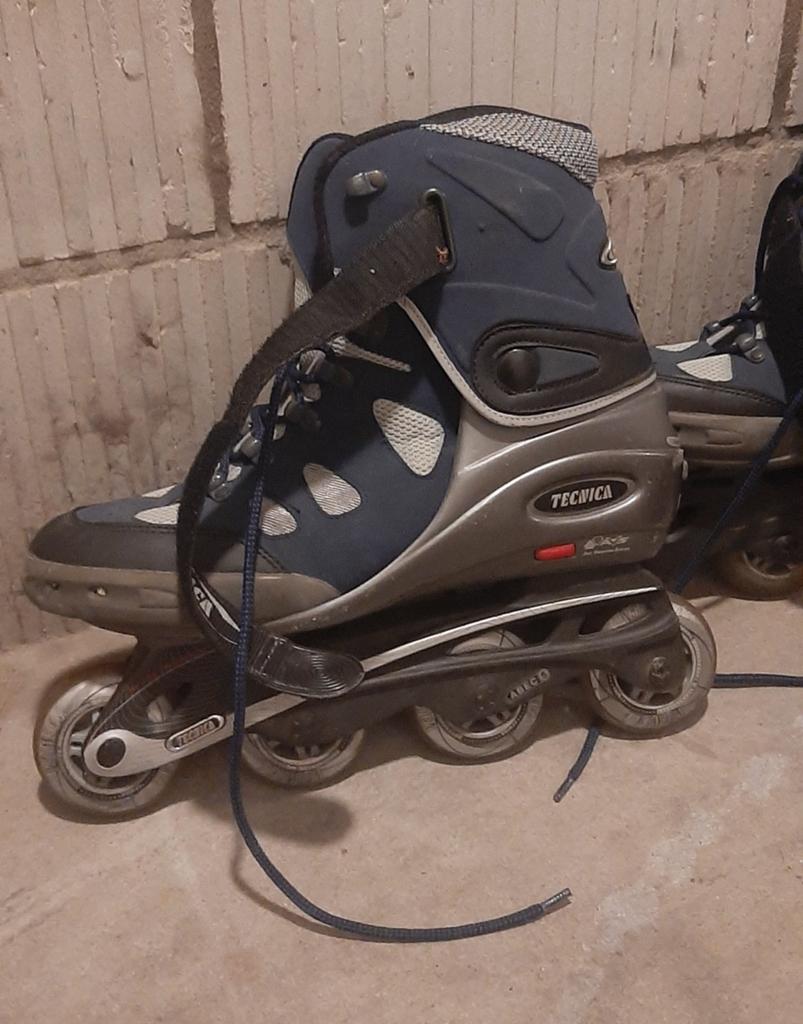Skeelers Tecnica Mt 45 plus beschermers, Ophalen, Zo goed als nieuw