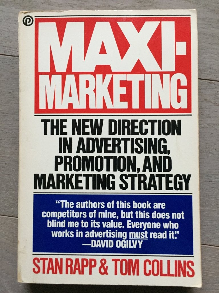 Maxi-Marketing: Advertising Promotion & Strategy * Ogilvy, Ophalen of Verzenden, Gelezen, Economie en Marketing