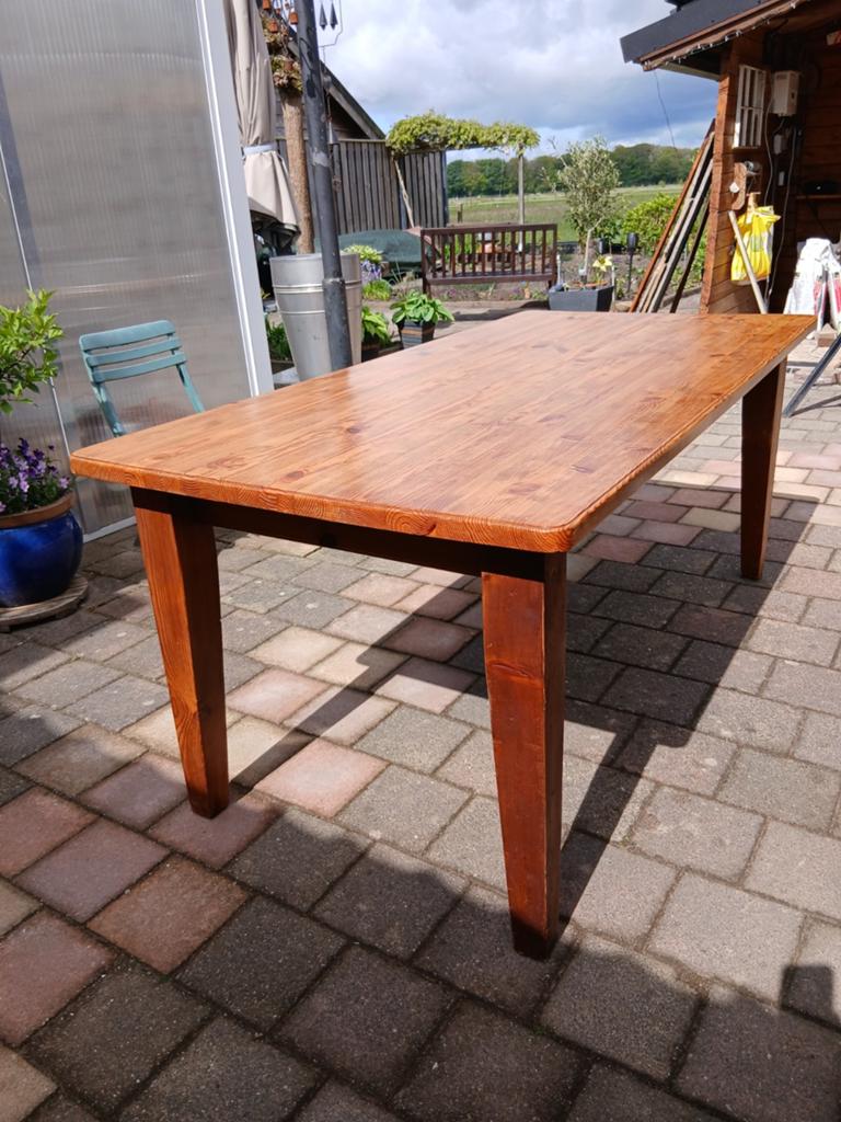 Grenen tafel, Ophalen, Rechthoekig, Hout