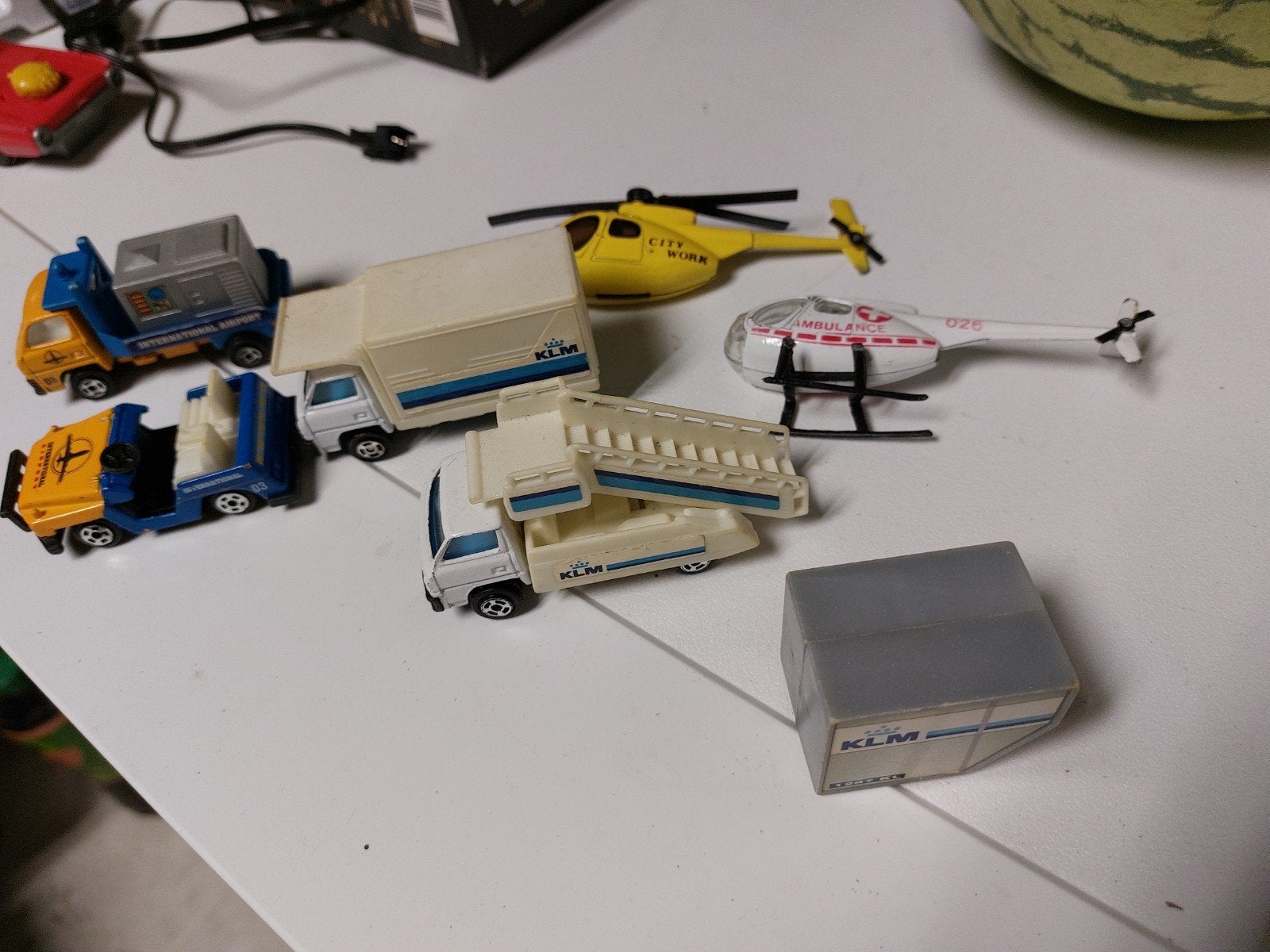 KLM Luchtvaart Miniaturen en Diverse Voertuigen, Ophalen of Verzenden, Gebruikt