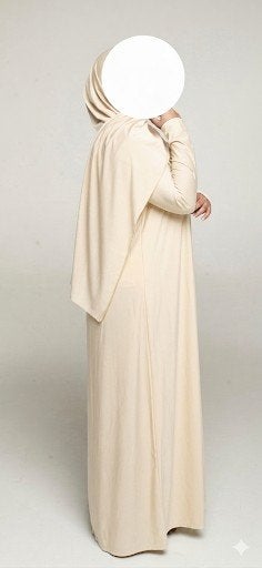 Islamitische burkini, Overige typen, Beige, Maat 42/44 (L), Nieuw
