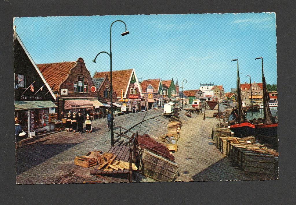 Mooi Volendam, 1962., Ophalen of Verzenden, 1960 tot 1980, Gelopen, Noord-Holland