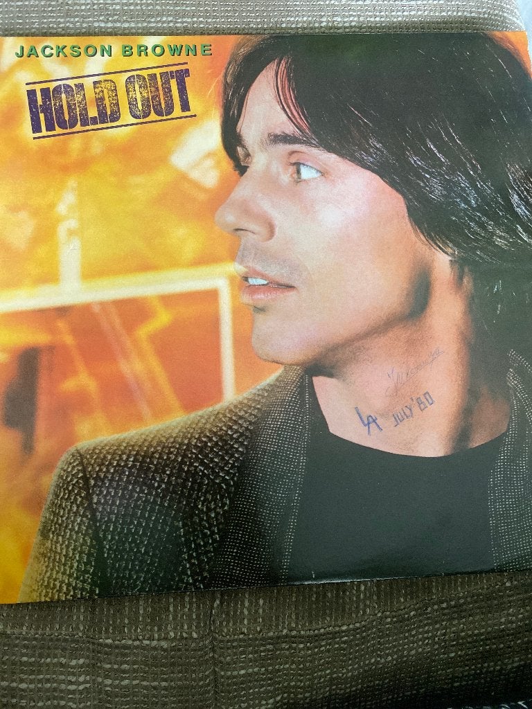 Jackson Browne - Hold Out LP (1980), Cd's en Dvd's, LP, Gebruikt, Originele persing, Ophalen of Verzenden