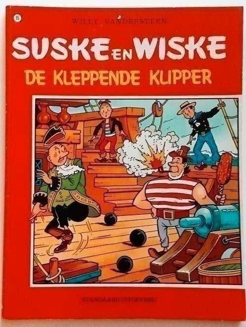 Suske en Wiske 95 De Kleppende Klipper - Vandersteen 1983, Eén stripboek, Ophalen of Verzenden, Zo goed als nieuw