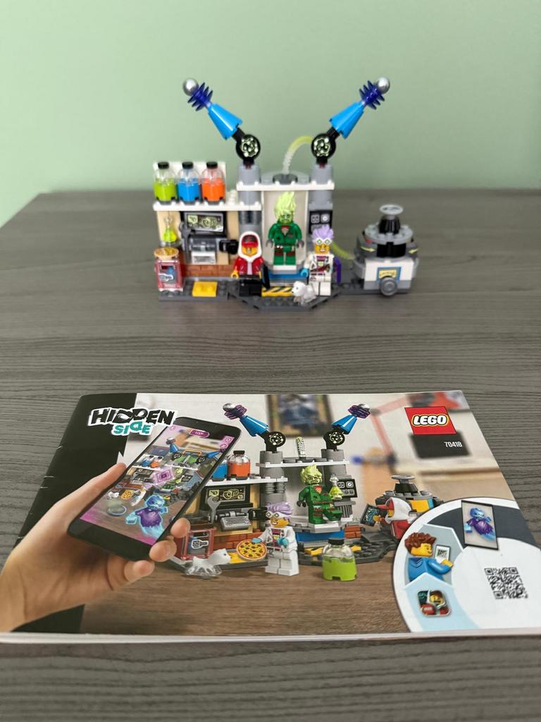 LEGO Hidden Side - J.B.’s Ghost Lab (70418), Ophalen of Verzenden, Zo goed als nieuw