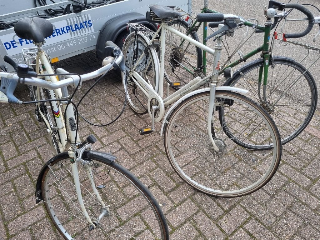 Oldtimers fietsen, Ophalen