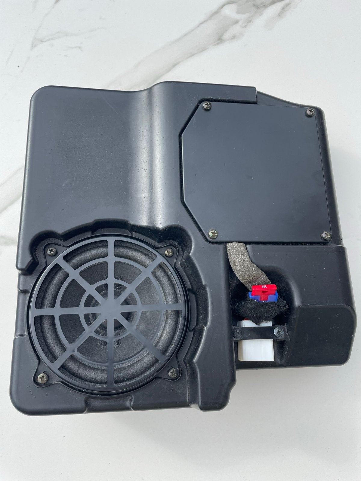 Originele Fiat 500 Abarth Subwoofer voor Sabelt sportstoelen, Ophalen of Verzenden, Gebruikt, Fiat