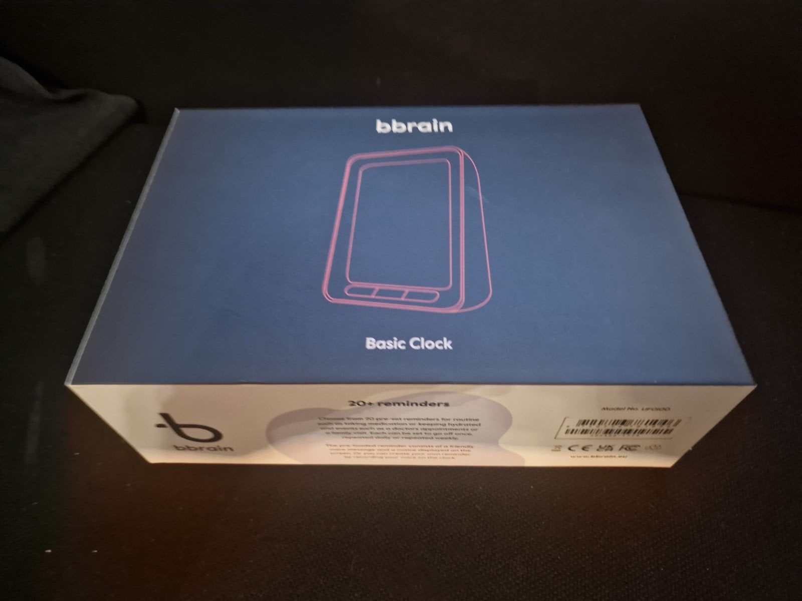 BBrain Basic Clock - Digitale kalenderklok voor ouderen, Verzenden, Wekker