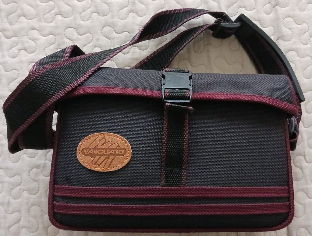 Vanguard Cameratas Schoudertas, Vanguard, Ophalen of Verzenden, Zo goed als nieuw, Zijvakken
