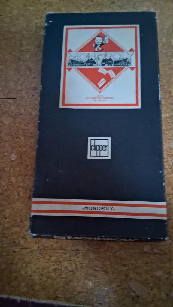 Monopoly bordspel - Vintage Clipper editie, Vijf spelers of meer, Ophalen of Verzenden, Gebruikt, Clipper