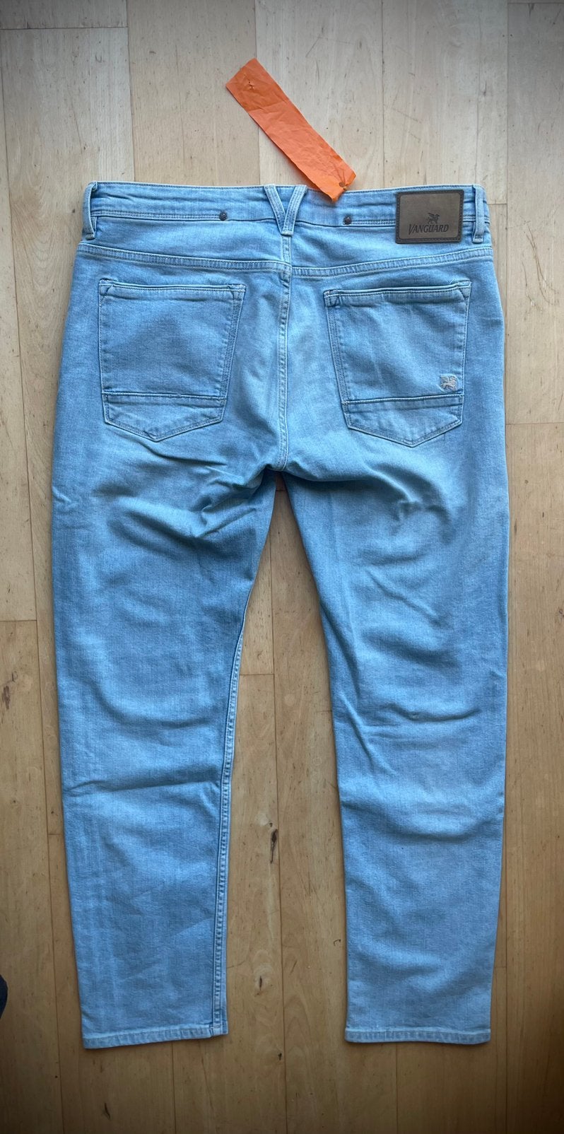 Vanguard V7 Rider Regular Straight jeans W36 L36 licht blauw, Ophalen of Verzenden, Blauw, W36 - W38 (confectie 52/54)