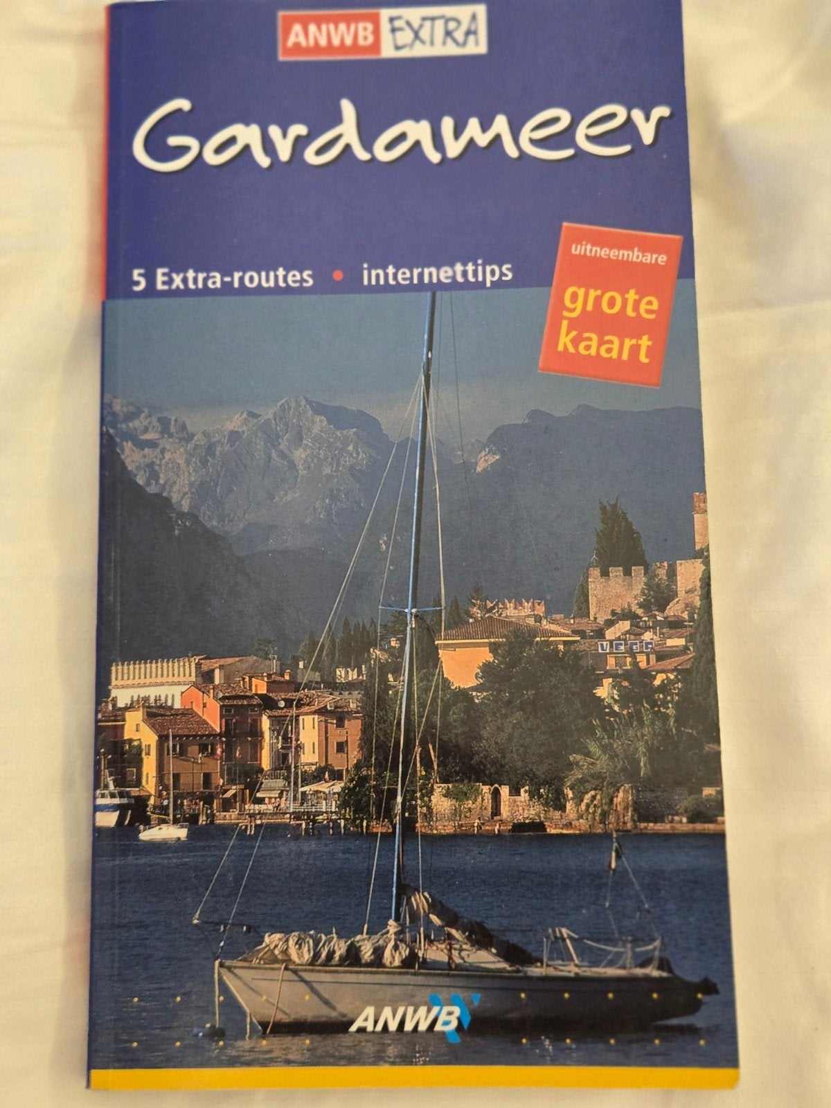 ANWB gids Gardameer met grote kaart, Ophalen of Verzenden