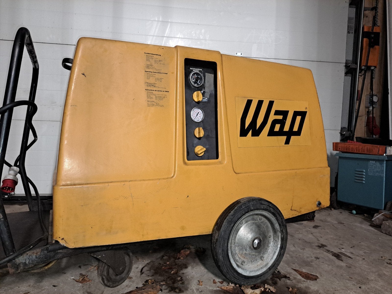 WAP 1300 Heetwater Hogedrukreiniger Stoomcleaner Pro, Ophalen, Gebruikt
