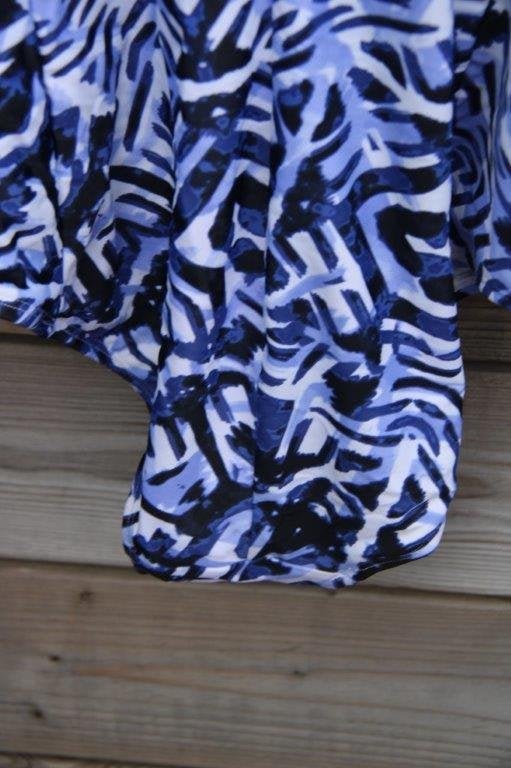 Badpak blauw/ wit Catalina mt XL (16/18) B cup Vaste prijs, Blauw, Badpak, Ophalen of Verzenden, Zo goed als nieuw