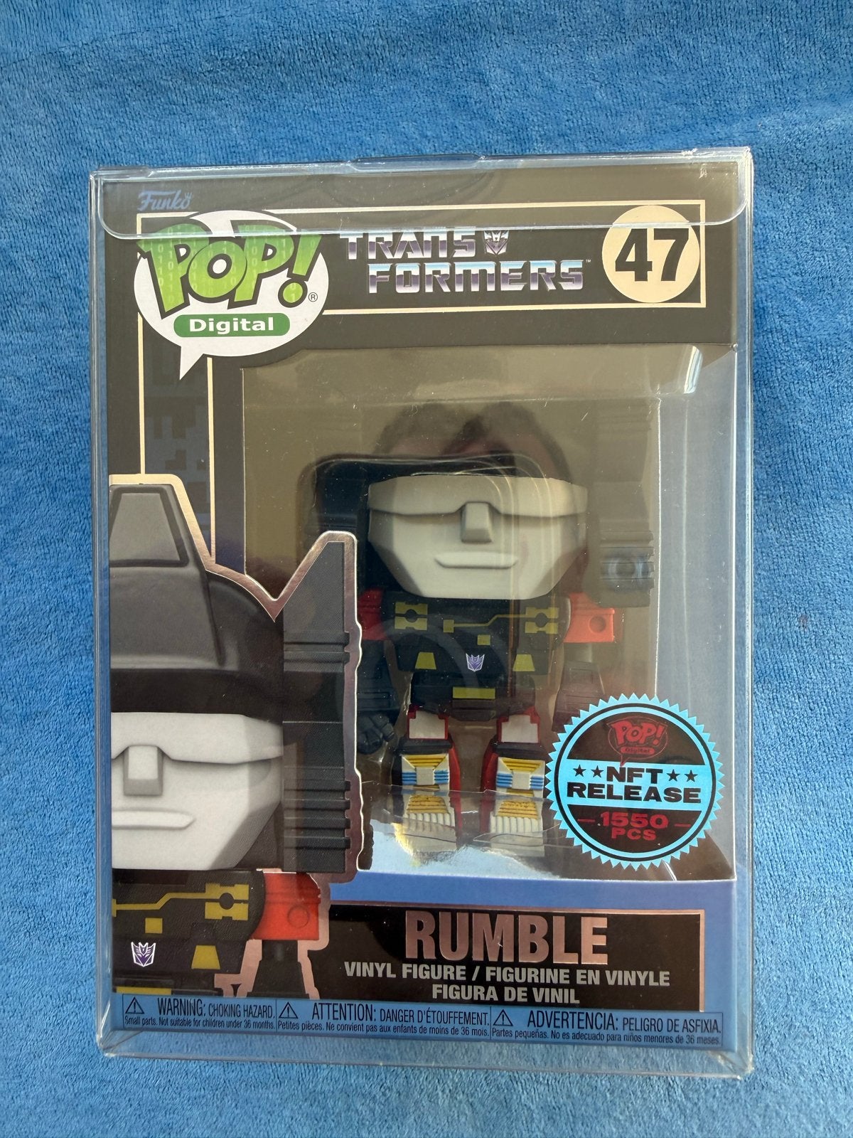 Funko Pop! Digital Transformers Rumble NFT Release #47, Ophalen of Verzenden, Nieuw