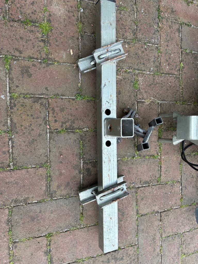 Twinny Load fietsendrager voor auto en caravan, Auto diversen, Fietsendragers, Ophalen, 2 fietsen, Gebruikt, Trekhaakdrager