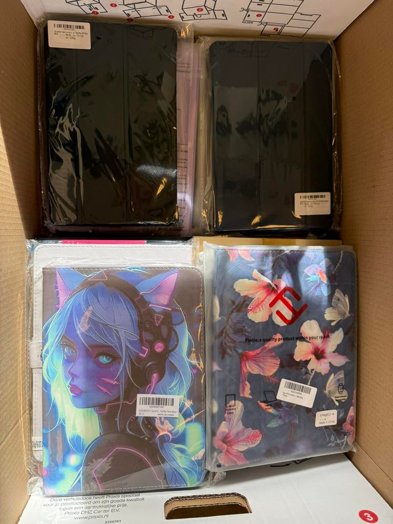 Partij telefoon/tablet accessoires (250+ stuks), Diversen, Ophalen, Nieuw