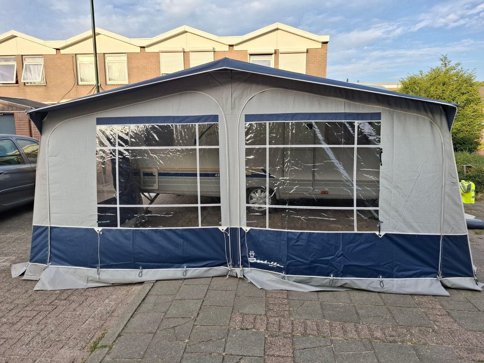 Isabella voortent  caravan voortent, Ophalen, Gebruikt, Ten Cate All Season 240g/m2, Isabella