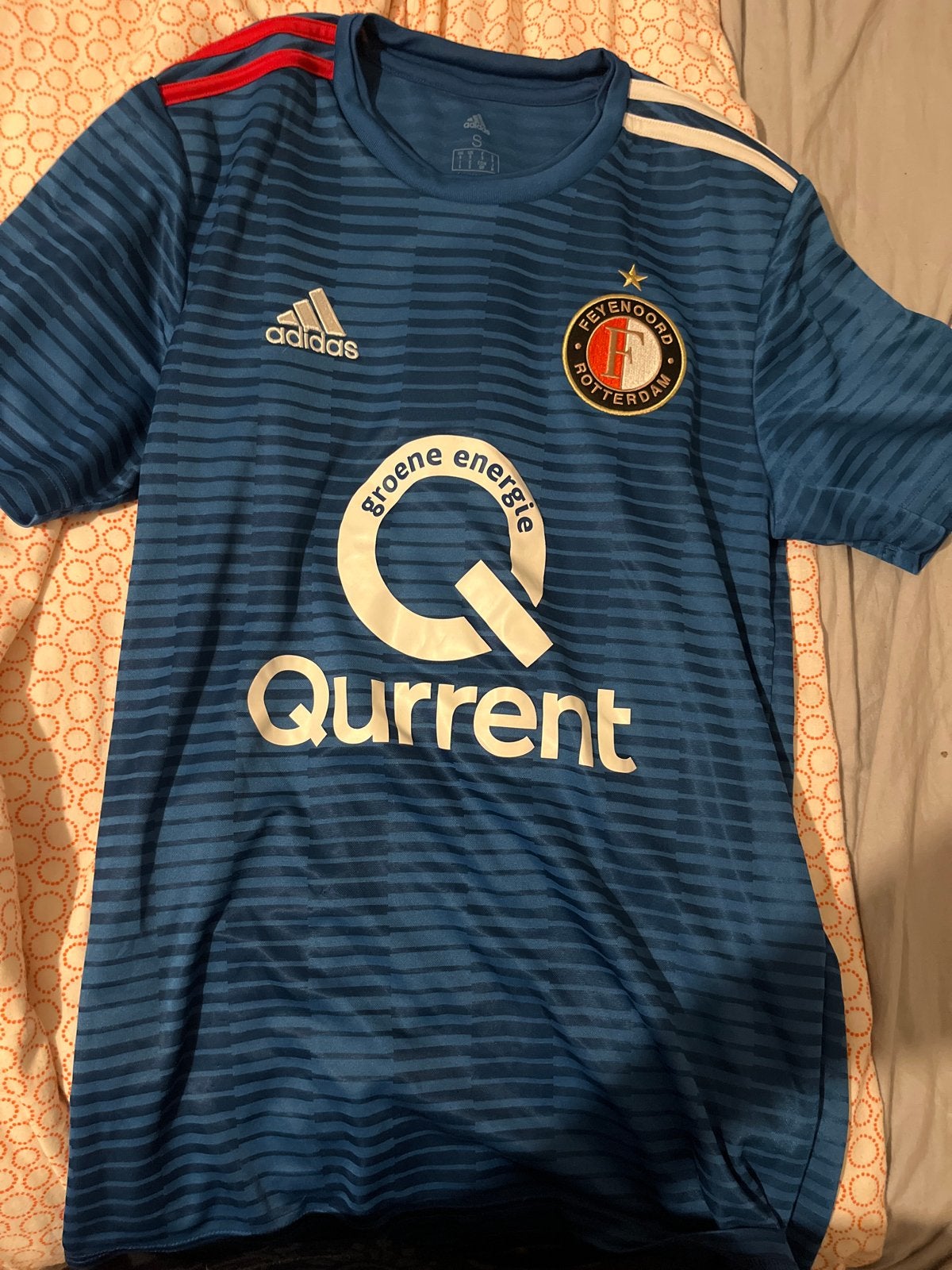 Officieel Feyenoord shirt - Zo goed als nieuw, Verzenden, Zo goed als nieuw, Blauw, Voetbal