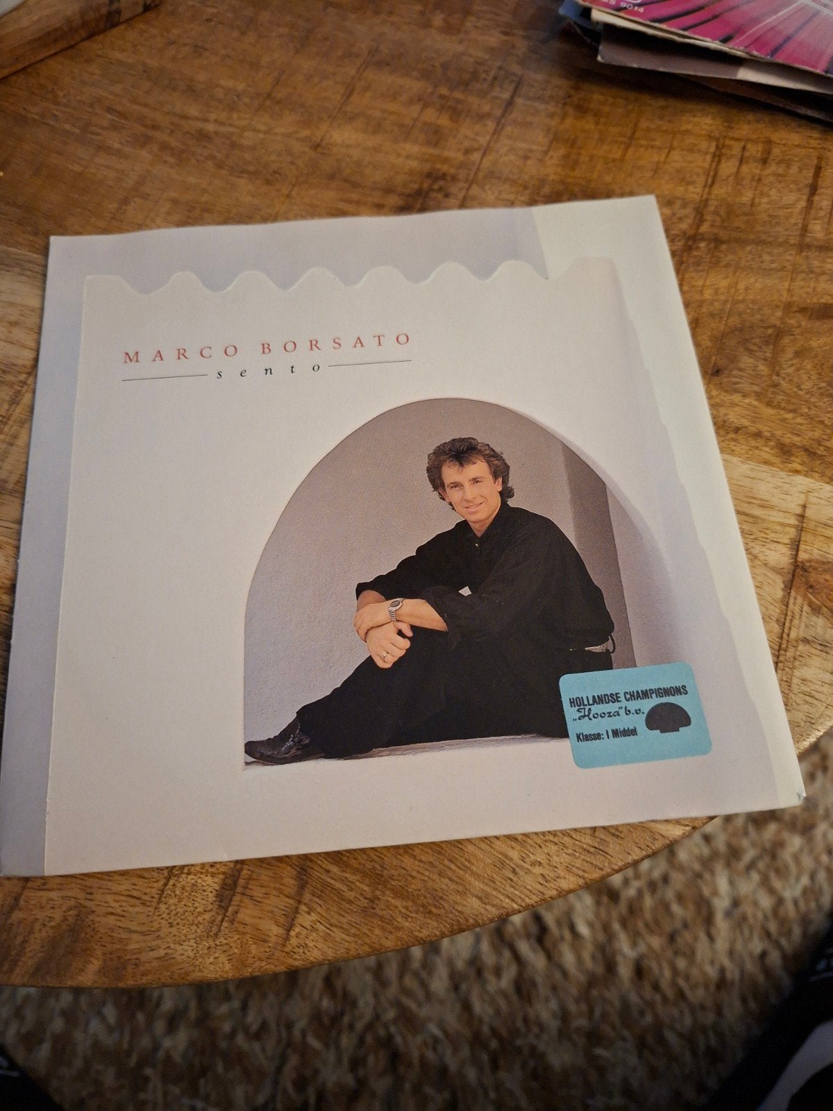 marco borsato / sento, Cd's en Dvd's, Vinyl Singles, Ophalen of Verzenden, Zo goed als nieuw, Nederlandstalig