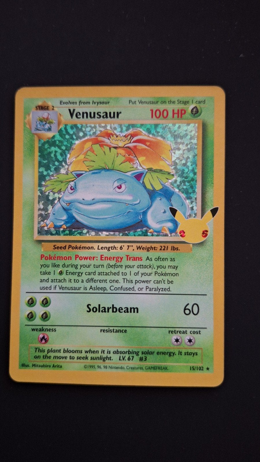 Pokemon venusaur celebrations, Ophalen of Verzenden, Zo goed als nieuw