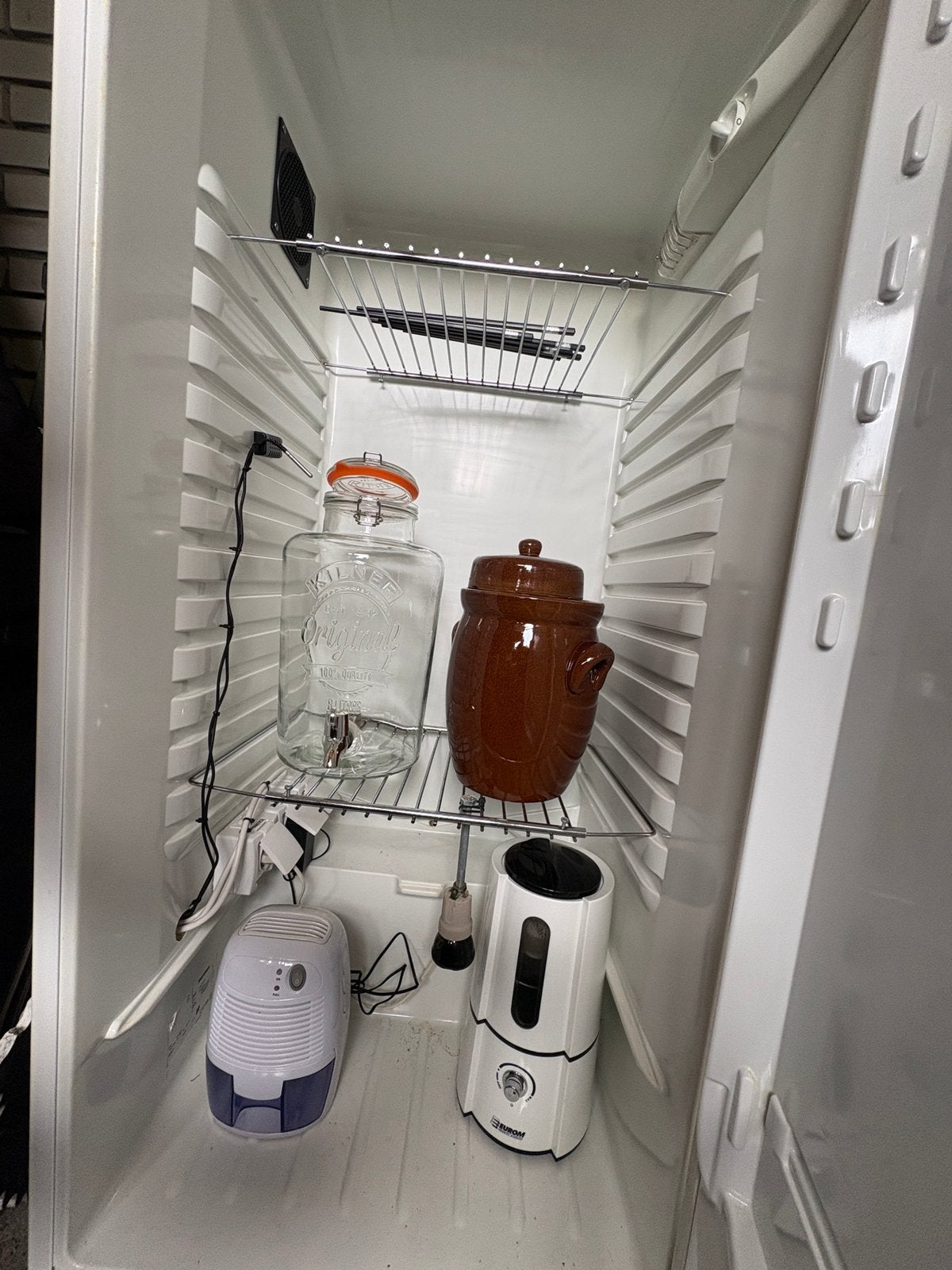 Vlees droogkast zelfbouw, Ophalen, Gebruikt