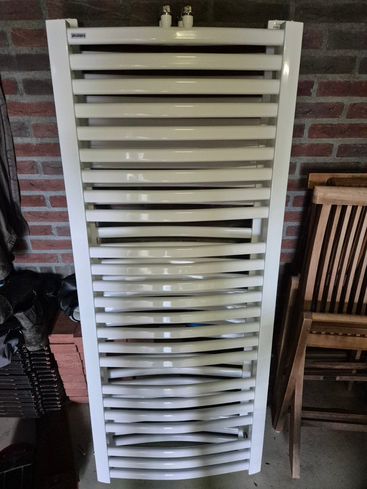 Instamat designradiator 150x62cm, nette staat, Ophalen, Gebruikt, Radiator, 60 tot 150 cm