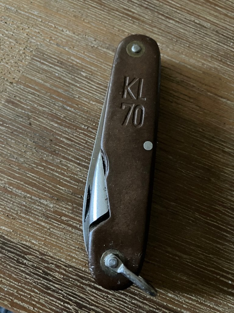 zakmes amefa 1970, Ophalen of Verzenden, Landmacht, Nederland, Mes of Dolk