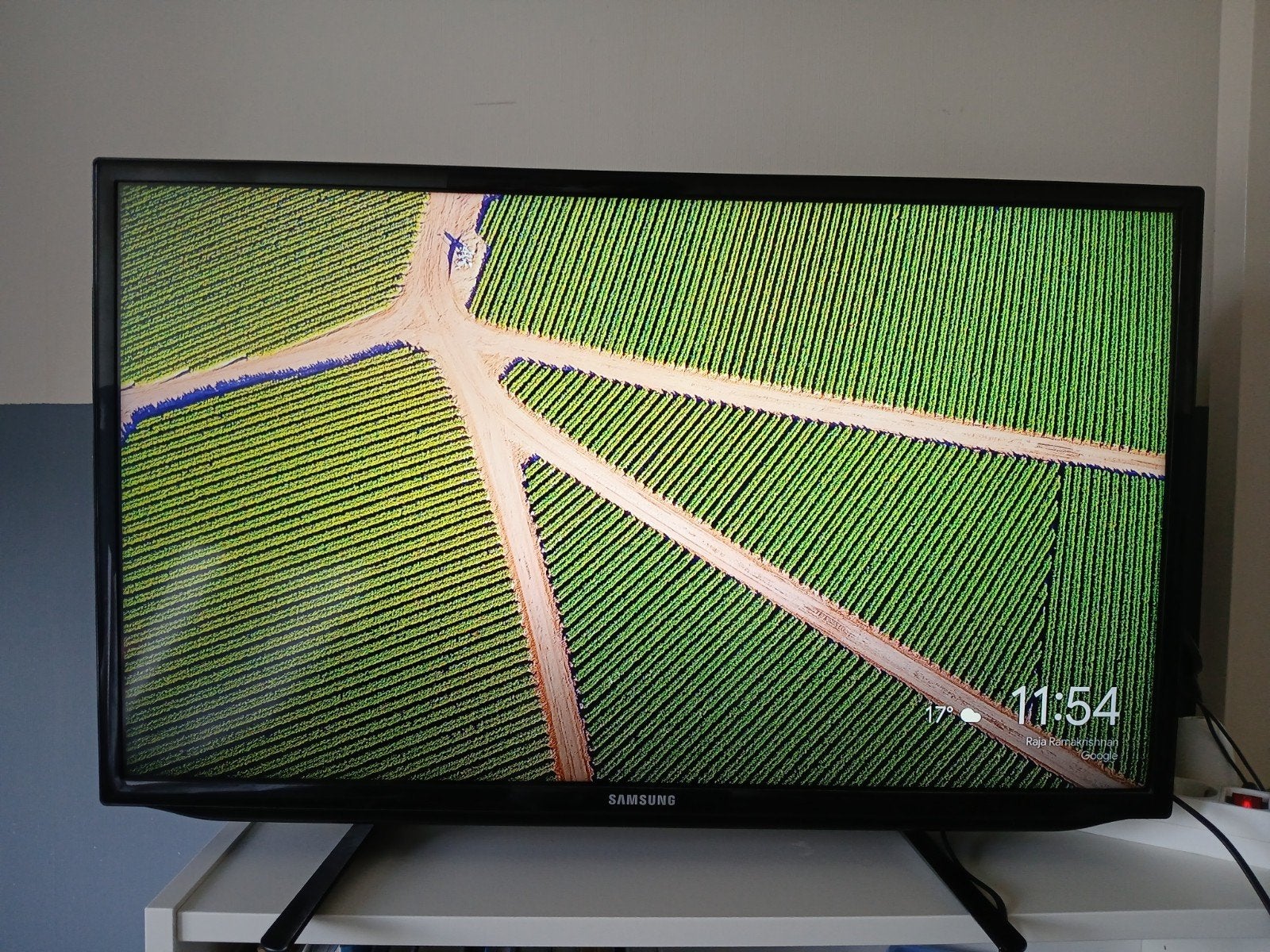 Samsung tv 32 inch, Ophalen, 50 Hz, LCD, Zo goed als nieuw