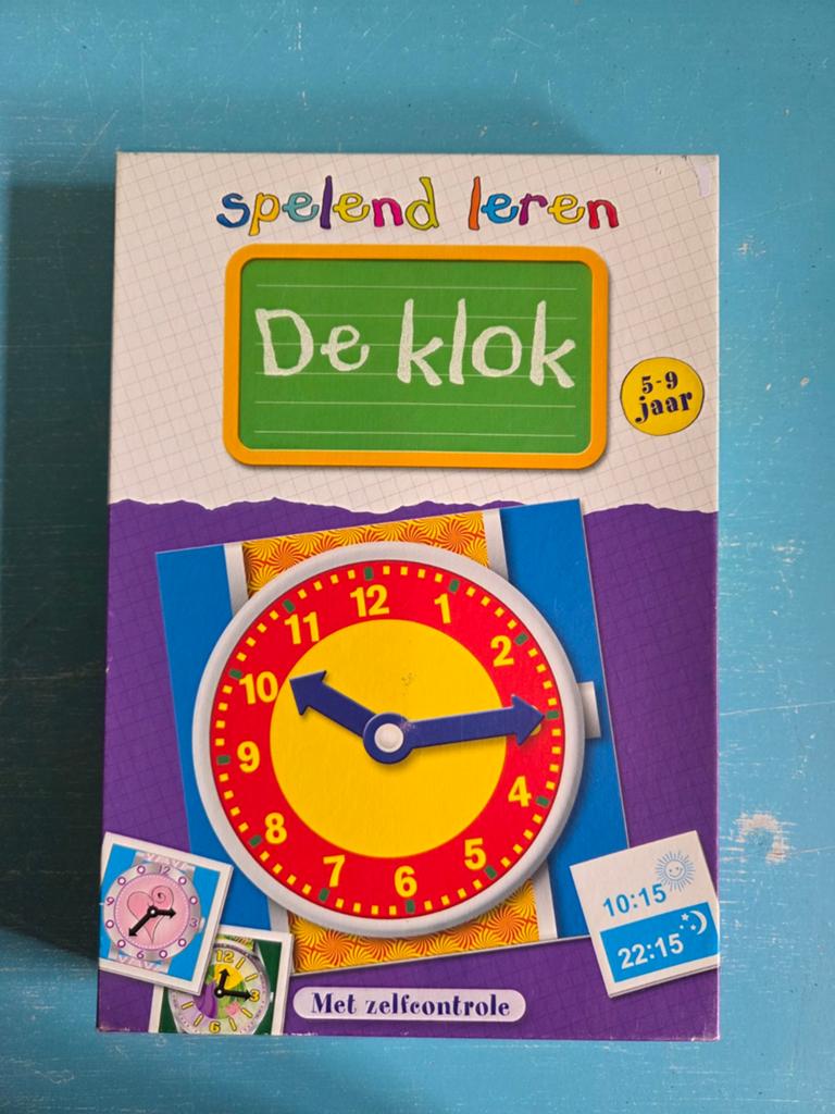 Spelend Leren: De Klok - Educatief Spel 5-9 jaar, Kinderen en Baby's, Speelgoed | Educatief en Creatief, Ophalen of Verzenden