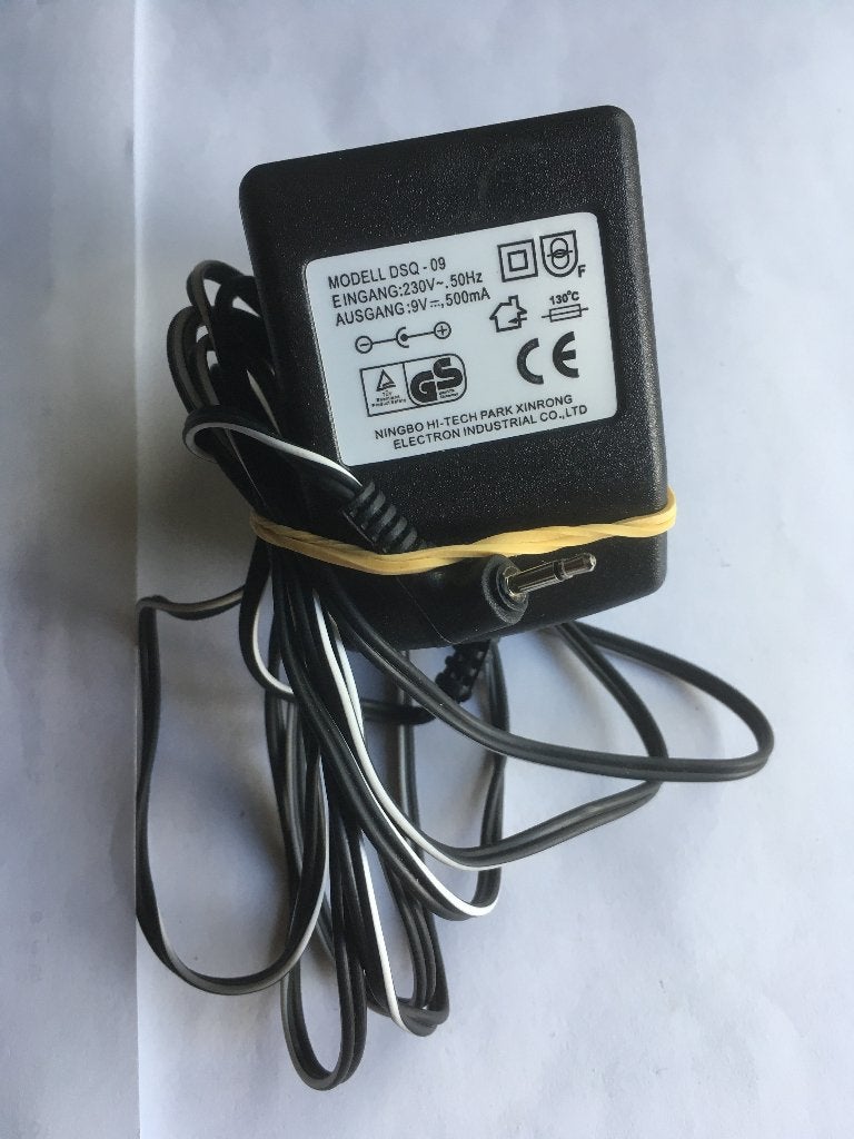 electron industrial adapter dsq-09 9V - 500mA, Ophalen of Verzenden, Refurbished