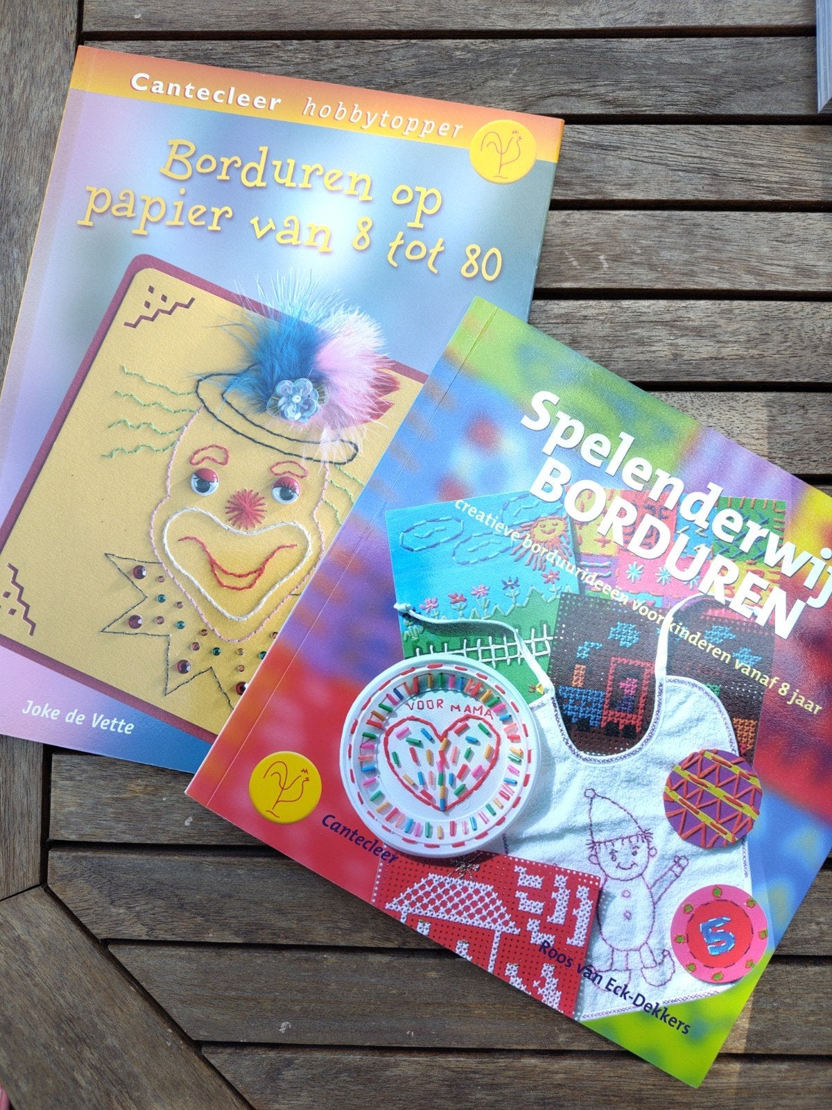 2x Borduurboek: Borduren op papier & Spelenderwijs Borduren, Hobby en Vrije tijd, Borduren en Borduurmachines, Verzenden, Nieuw
